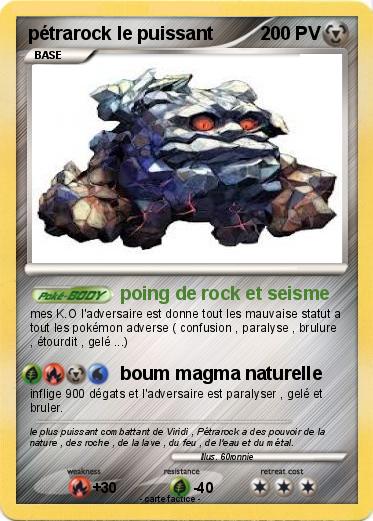Pokemon pétrarock le puissant