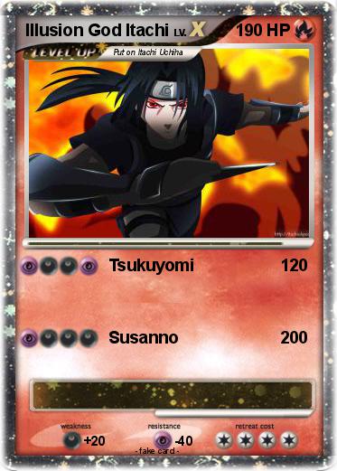 Pokemon Illusion God Itachi