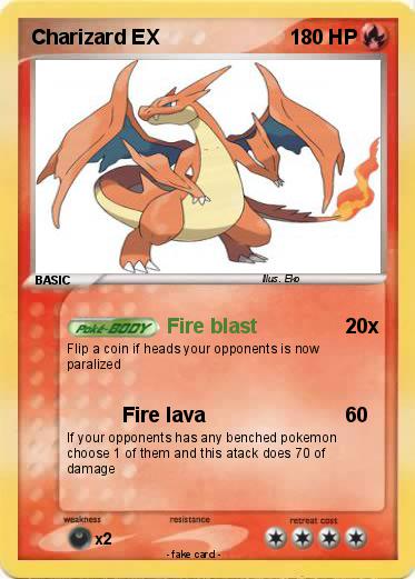 Pokemon Charizard EX