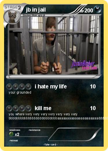 Pokemon jb in jail