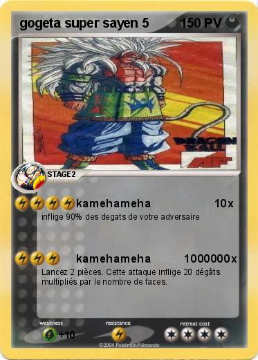 Pokemon gogeta super sayen 5
