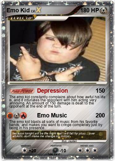 Pokemon Emo Kid