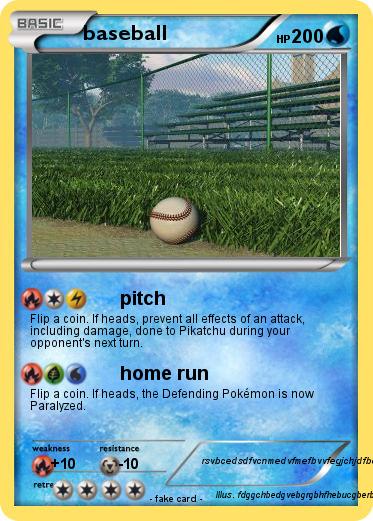 Pokemon baseball