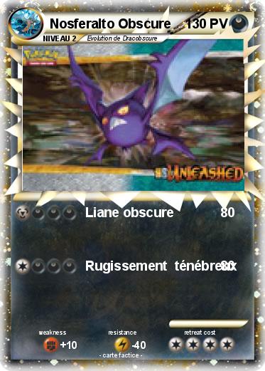 Pokemon Nosferalto Obscure