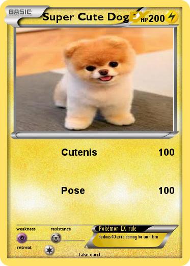 Pokemon Super Cute Dog