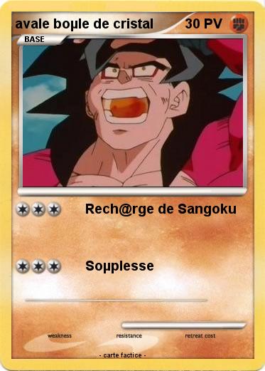 Pokemon avale boµle de cristal