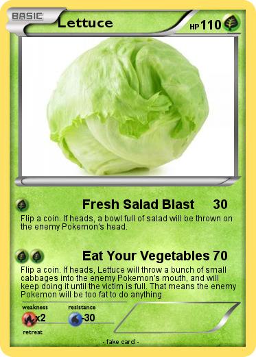 Pokemon Lettuce