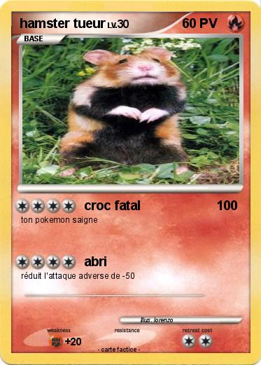 Pokemon hamster tueur