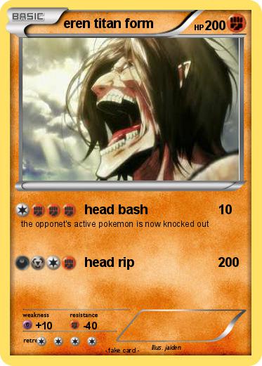 Pokemon eren titan form