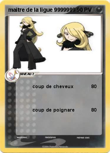 Pokemon maitre de la ligue 9999999