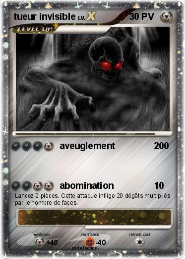 Pokemon tueur invisible