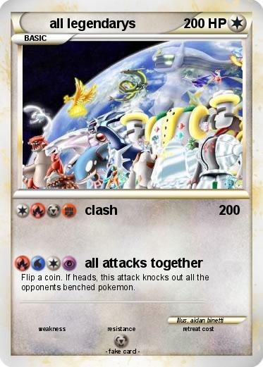 Pokemon all legendarys
