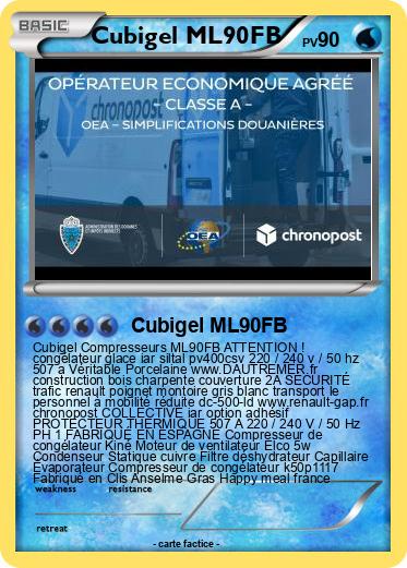 Pokemon Cubigel ML90FB