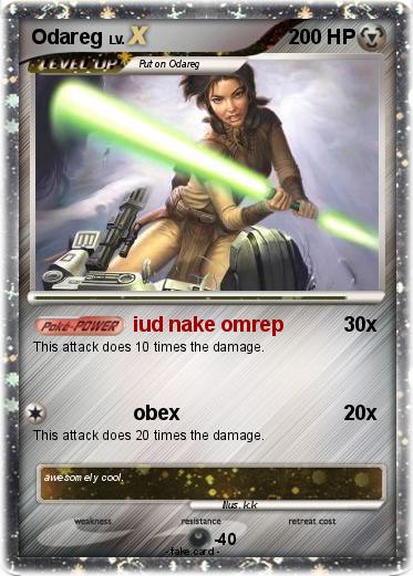 Pokemon Odareg