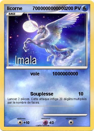Pokemon licorne        7000000000000