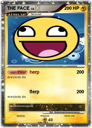 Pokemon THE FACE