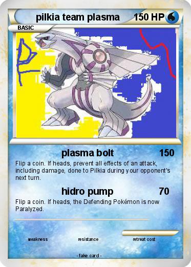 Pokemon pilkia team plasma