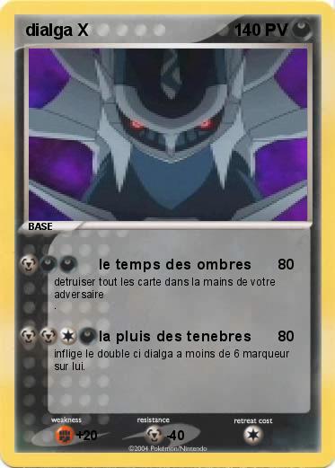 Pokemon dialga X