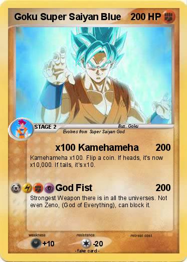 Pokemon Goku Super Saiyan Blue