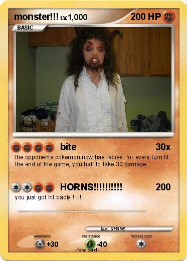 Pokemon monster!!!
