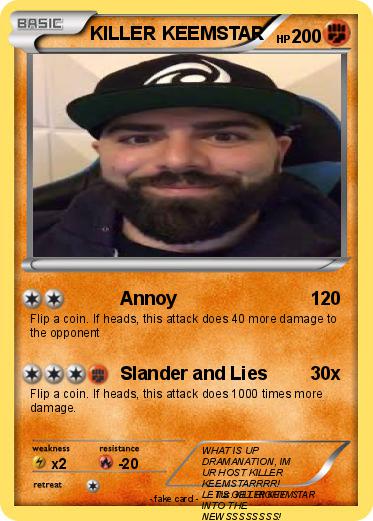 Pokemon KILLER KEEMSTAR