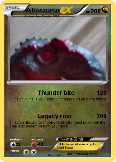 Pokemon Allosaurus