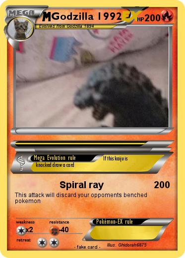 Pokemon Godzilla 1992