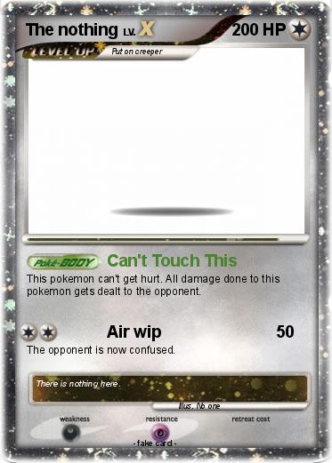 Pokemon The nothing