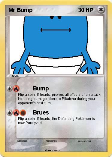 Pokemon Mr Bump