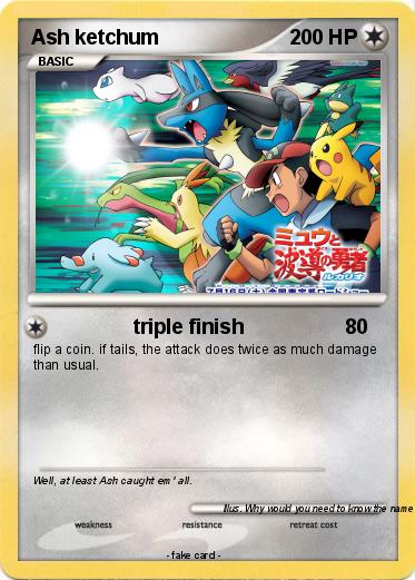 Pokemon Ash ketchum