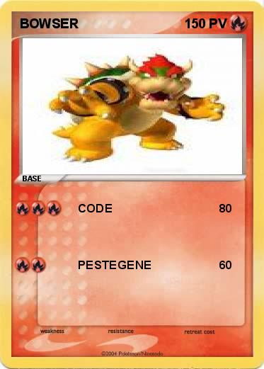 Pokemon BOWSER