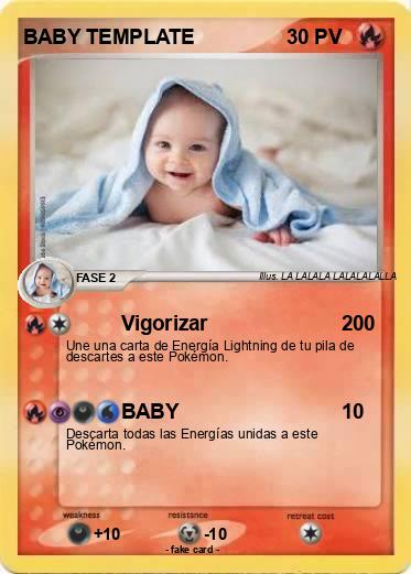 Pokemon BABY TEMPLATE