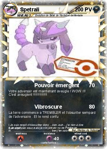 Pokemon Spetrali