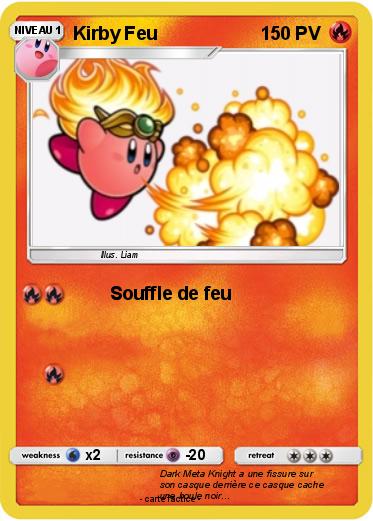 Pokemon Kirby Feu
