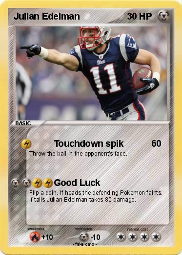 Pokemon Julian Edelman
