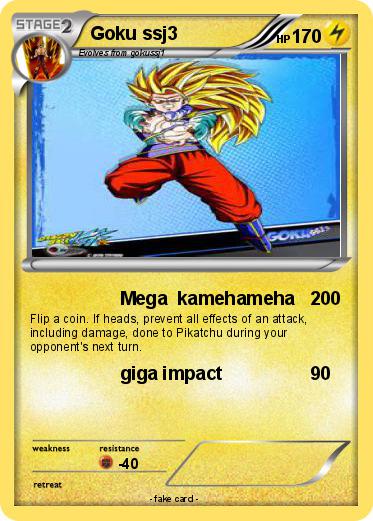 Pokemon Goku ssj3
