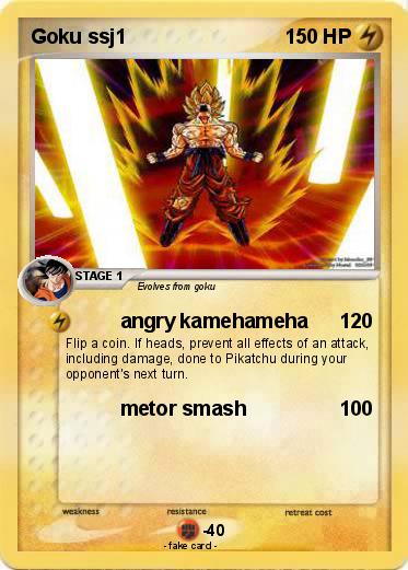 Pokemon Goku ssj1