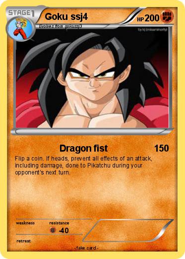Pokemon Goku ssj4