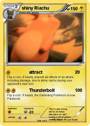 Pokemon shiny Riachu