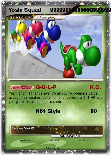 Pokemon Yoshi Squad      9999999999999999999999999