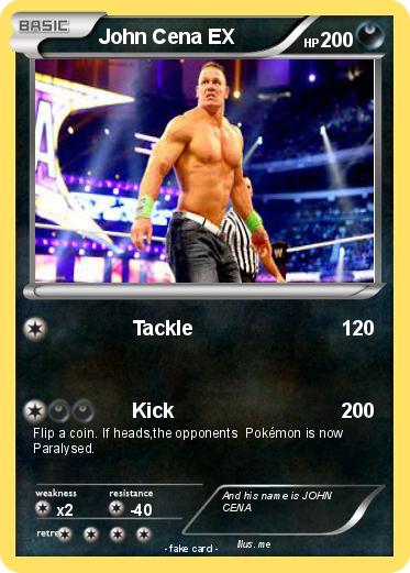 Pokemon John Cena EX