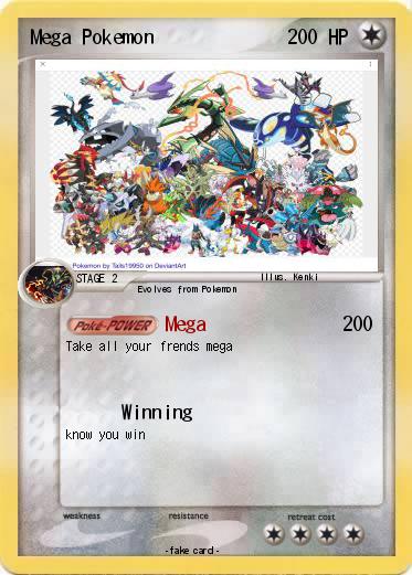 Pokemon Mega Pokemon