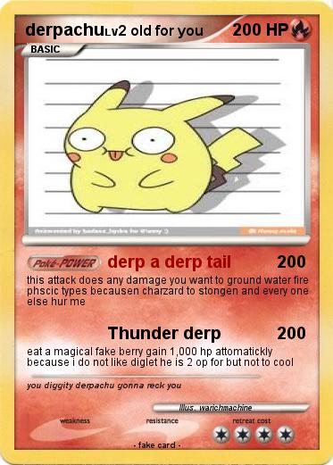 Pokemon derpachu