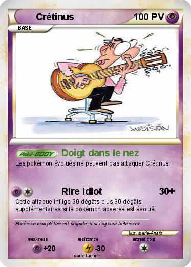 Pokemon Crétinus