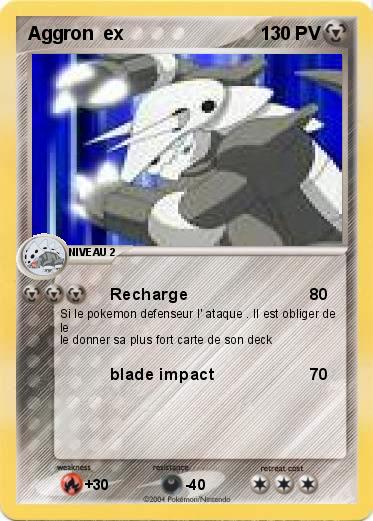 Pokemon Aggron  ex