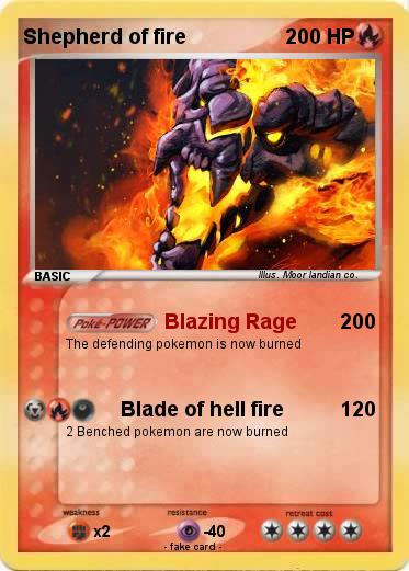 Pokemon Shepherd of fire