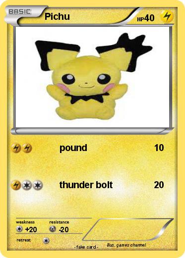 Pokemon Pichu