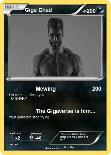 Pokemon Giga Chad