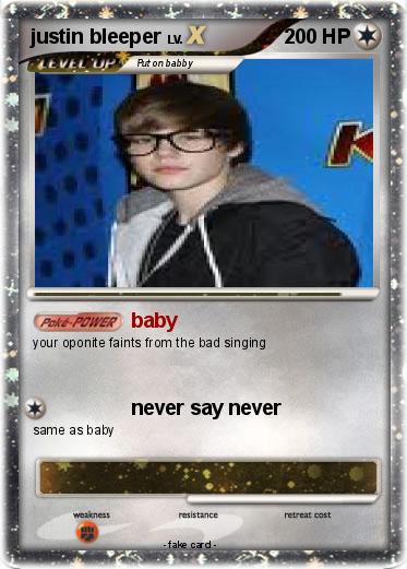 Pokemon justin bleeper