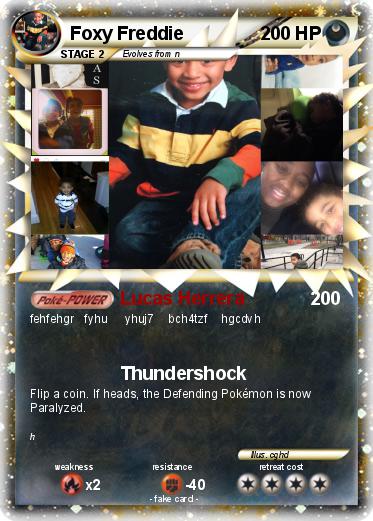 Pokemon Foxy Freddie